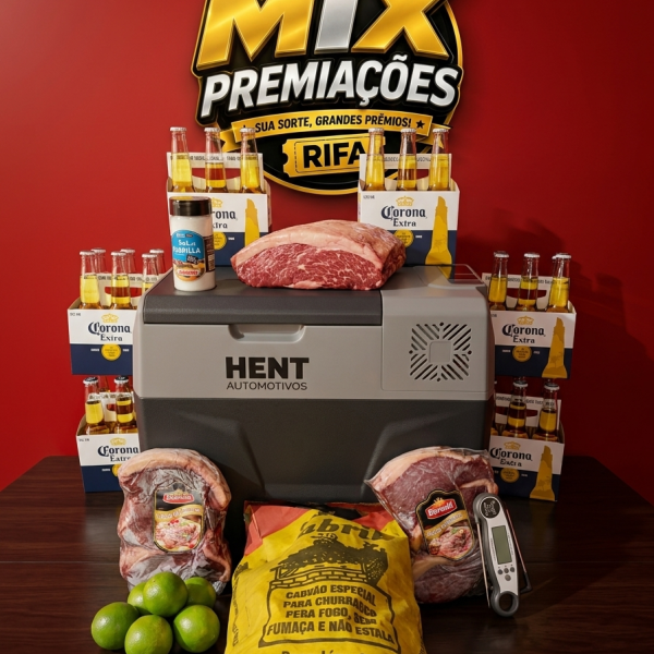 🔥 AÇÃO GELADEIRA PORTÁTIL 40L + CHURRASCO CORONA 🍻